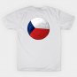 Czech Republic Soccer Ball &acirc;�� Proud Football Fans Gift T-Shirt