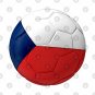 Czech Republic Soccer Ball &acirc;�� Proud Football Fans Gift T-Shirt