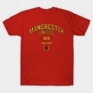 Red Devils Manchester Vintage Retro England T-Shirt