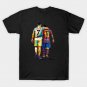 Cristiano Ronaldo and Messi Wpap Art T-Shirt