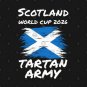 Scotland World Cup 2026 Tartan Army Football Fan T-Shirt