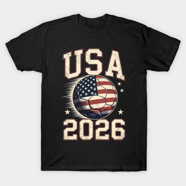 USA Soccer World Cup 2026 American Fan T-Shirt