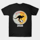Vintage Style Kangaroo Football Australia 2026 Cup Fans T-Shirt Vintage Style Kangaroo Football Australia 2026 Cup Fans T-Shirt