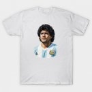 Diego Maradona Argentina 1986 Watercolor Tribute T-Shirt