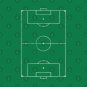Faded Style Football/Soccer Pitch Design T-Shirt