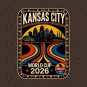 Kansas City World Cup 2026 Soccer Vintage Skyline T-Shirt