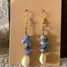 Puka Shell & Stone Earrings