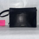 Rebecca Mink Off Black Clutch