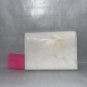 Cream Envelope Clutch