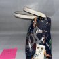 Dooney and Bourke Canvas Splatter Graffiti Satchel Handbag