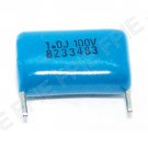 150VDC, +/-5% Metal Polyester Film Capacitor w/cut Leads by Tecate Industries