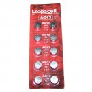 10pk. Button-Cell Alkaline 1.5V Batteries AG13, LR44, 357 by Loopacell (001-7146) 10pk. Button-Cell Alkaline 1.5V Batteries AG13, LR44, 357 by Loopacell (001-7146)