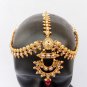 Ethnic Polki AD Matha Patti Ethnic Indian Jewelry Fashion Head Decoration Tikka
