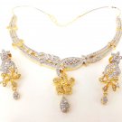 Bollywood Fashion Jewelry Ethnic Indian Diamante Wedding Necklace Earrings Set Bollywood Fashion Jewelry Ethnic Indian Diamante Wedding Necklace Earrings Set