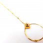 Indian Ethnic Women Bridal Gold Tone Nathni Nose Ring Nath Chain Wedding Jewelry