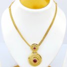 South Indian Fashion Jewelry Ethnic Gold Plated Chain Pendant 22k Light Mala nj1 South Indian Fashion Jewelry Ethnic Gold Plated Chain Pendant 22k Light Mala nj1