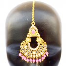 Indian Fashion Jewelry Ethnic GoldTone Maang Tikka Cz Chain Head Decoration hg16 Indian Fashion Jewelry Ethnic GoldTone Maang Tikka Cz Chain Head Decoration hg16