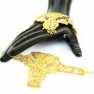 Indian Gold Plated Armlet Designer Chain Bracelet Set Ethnic Fashion Jewelry Dc5
