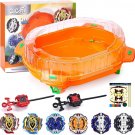 COCOFOX Battling Top Burst Toy Set, 6 Battling Tops 2 Launchers and 1 Stadium COCOFOX Battling Top Burst Toy Set, 6 Battling Tops 2 Launchers and 1 Stadium