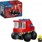 LEGO City Rides – Fire Truck Building Toy for Kids - Emergency Pretend Play