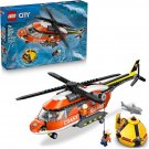 LEGO City Coast Guard Helicopter Building Toy for Kids - Pretend Play