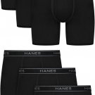 Hanes Men's Underwear Boxer Brief Pack, Performance Stretch Underwear,  6-pack