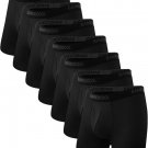 BAMBOO COOL Men's Underwear Breathable Boxer Briefs with Fly Moisture-Wicking Lightweight