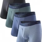 BAMBOO COOL Men's Soft Underwear,No Ride Up Boxer Briefs with Fly, Moisture BAMBOO COOL Men's Soft Underwear,No Ride Up Boxer Briefs with Fly, Moisture