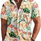 COOFANDY Men's Hawaiian Shirt Short Sleeve Floral Button Down Shirts COOFANDY Men's Hawaiian Shirt Short Sleeve Floral Button Down Shirts