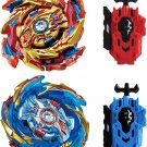 Gyros Turbos Set, 4D Arena Metal Fusion Battles Gyros, with Battling Top