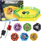 Gyro Stadium X Battle Set, 6 Spinning Tops, 2 Launchers and Blade Arena Gyro Stadium X Battle Set, 6 Spinning Tops, 2 Launchers and Blade Arena