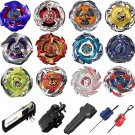 BUPASAK Battle Set with Portable Box, 12 Light Ignite Spinning Tops, 2 Launchers and 1 Girp BUPASAK Battle Set with Portable Box, 12 Light Ignite Spinning Tops, 2 Launchers and 1 Girp