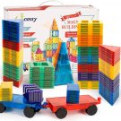 cossy 120Pcs Magnetic Tiles Magnetic 3D Building Blocks Set Educational cossy 120Pcs Magnetic Tiles Magnetic 3D Building Blocks Set Educational