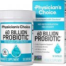 Physician's CHOICE Probiotics 60 Billion CFU - 10 Strains + Organic Prebiotics