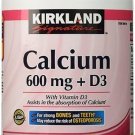 Kirkland Signature Calcium, 600 mg+D3, 500-Count Tablets Kirkland Signature Calcium, 600 mg+D3, 500-Count Tablets