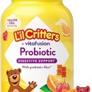 L'il Critters Kids Probiotic Gummies | 60 Children's Gummy Vitamins | with Prebiotic