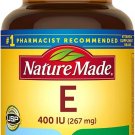 Nature Made Plant Sourced Vitamin E 267 mg (400 IU) d-Alpha Softgels, 100