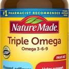 Nature Made Triple Omega 3 6 9 Supplements, Flaxseed, Safflower & Olive