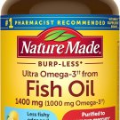 Nature Made Extra Strength Omega 3 Fish Oil Supplements, 1400mg, Fish Oil