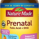 Nature Made Prenatal Vitamins for Women with Folic Acid + DHA, Prenatal