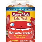 Nature Made Kids First Multivitamin with Omega-3, Kids Gummy Multivitamins