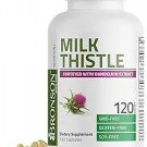 Bronson Milk Thistle Silymarin Marianum & Dandelion Extract Liver Health