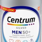Centrum Silver Men's 50+ Multivitamin with Vitamin D3, B-Vitamins, Zinc for