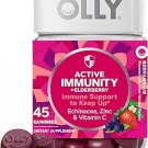 OLLY Active Immunity Gummy, Immune Support Supplement,* Elderberry,