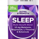 OLLY Ultra Strength Sleep Softgels, 10mg Melatonin, L-Theanine, Chamomile,