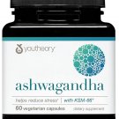Youtheory Ashwagandha - with Organic KSM-66 Ashwagandha - Herbal Youtheory Ashwagandha - with Organic KSM-66 Ashwagandha - Herbal