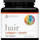 Youtheory Hair Collagen + Keratin - Advanced Collagen & Keratin Supplement Youtheory Hair Collagen + Keratin - Advanced Collagen & Keratin Supplement