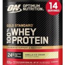 Optimum Nutrition Gold Standard 100% Whey Protein Powder, Vanilla Ice Cream