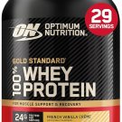 Optimum Nutrition Gold Standard 100% Whey Protein Powder, French Vanilla Optimum Nutrition Gold Standard 100% Whey Protein Powder, French Vanilla