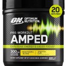 Optimum Nutrition Amped Pre-Workout, with Citrulline, Beta-Alanine, Optimum Nutrition Amped Pre-Workout, with Citrulline, Beta-Alanine,